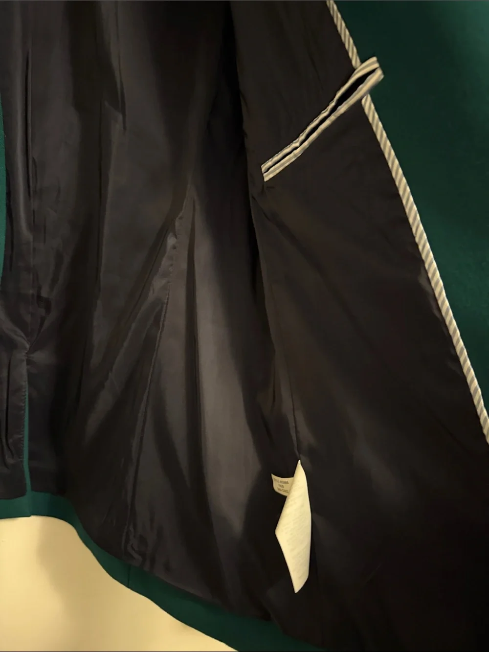 J.Crew Regent Blazer in a dark forest or spruce green